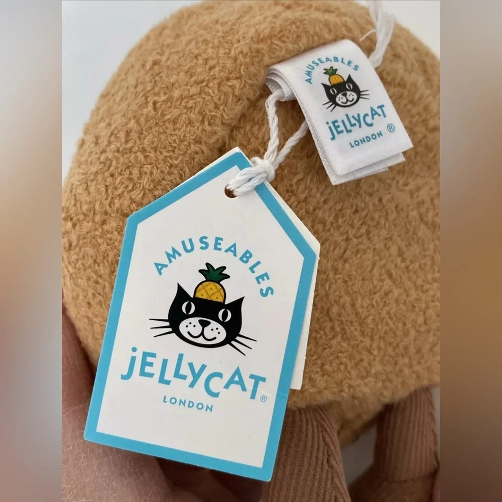 Jellycat COLLETTE TARTE AUX CITRON PARIS EXCLUSIVE Bag Pin Stickers NEW! - Picture 5 of 13